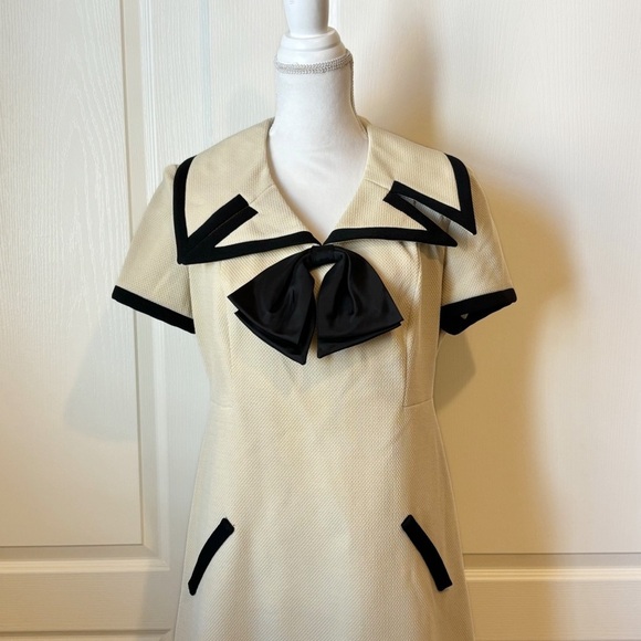 Vintage Fred Rothschild Of California A-Line Fit & Flare Midi Dress Size 16 - Picture 3 of 10